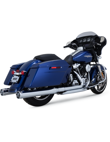 SILENCIADORES SLIP-ON MONSTER ROUNDS 4" CROM PARA HARLEY DAVIDSON 17-21 SILENCIADORES SLIP-ON MONSTER ROUNDS 4" CROM PARA HARLEY DAVIDSON 17-21