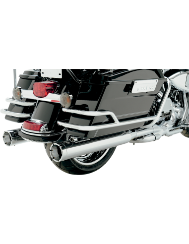 SILENCIADORES SLIP-ON MONSTER ROUNDS 4" CROM PARA HARLEY DAVIDSON 99-16 SILENCIADORES SLIP-ON MONSTER ROUNDS 4" CROM PARA HARLEY DAVIDSON 99-16