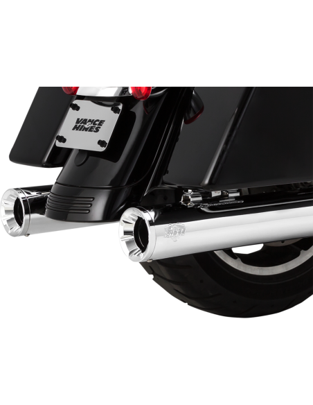 SILENCIADORES SLIP-ON ELIMINATOR 400 4" CROM PARA HARLEY DAVIDSON 17-21