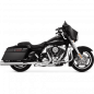 SILENCIADORES SLIP-ON ELIMINATOR 400 4" CROM PARA HARLEY DAVIDSON 17-21 SILENCIADORES SLIP-ON ELIMINATOR 400 4" CROM PARA HARLEY DAVIDSON 17-21
