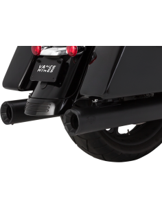 SILENCIADORES SLIP-ON ELIMINATOR 400 4" NEGRO MATE PARA HARLEY DAVIDSON 17-21