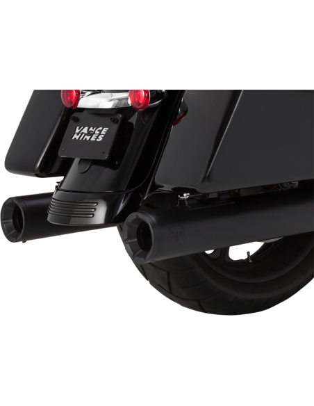 SILENCIADORES SLIP-ON ELIMINATOR 400 4" NEGRO MATE PARA HARLEY DAVIDSON 17-21