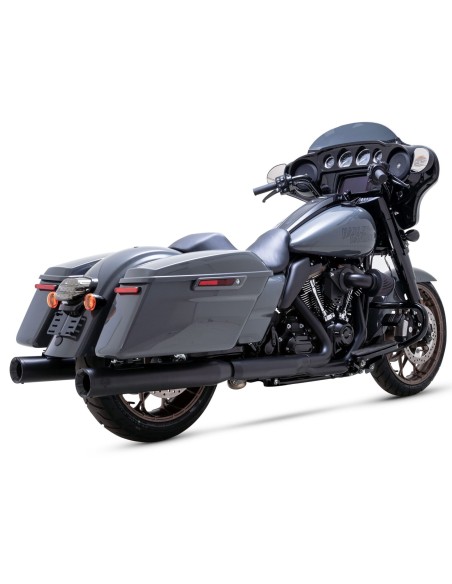 SILENCIADORES SLIP-ON ELIMINATOR 400 4" NEGRO MATE PARA HARLEY DAVIDSON 17-21