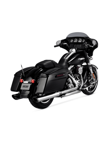 SILENCIADORES SLIP-ON TWIN SLASH CROM PARA HARLEY DAVIDSON 17-21 SILENCIADORES SLIP-ON TWIN SLASH CROM PARA HARLEY DAVIDSON 17-21