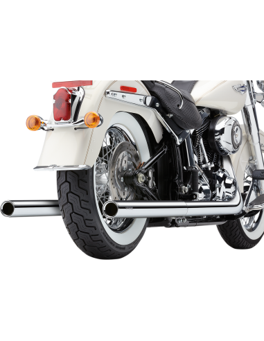 ESCAPE DUAL SOFTAIL PUNTAS BILLET PARA HARLEY DAVIDSON 12-17