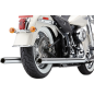 ESCAPE DUAL SOFTAIL PUNTAS BILLET PARA HARLEY DAVIDSON 12-17