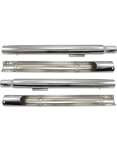 ESCAPE DUAL SOFTAIL PUNTAS BILLET PARA HARLEY DAVIDSON 00-06