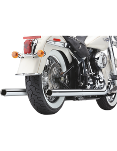 ESCAPE DUAL SOFTAIL PUNTAS BILLET PARA HARLEY DAVIDSON 00-06