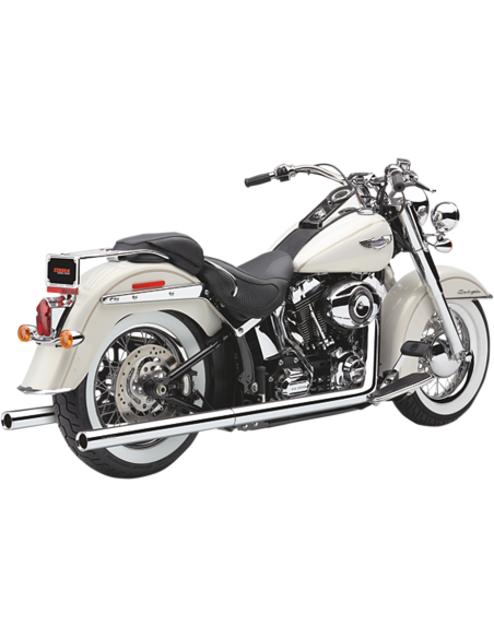 ESCAPE DUAL SOFTAIL PUNTAS BILLET PARA HARLEY DAVIDSON 00-06