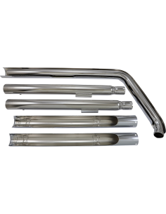 ESCAPE DUAL SOFTAIL PUNTAS COLA PEZ PARA HARLEY DAVIDSON 00-06