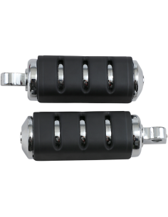 ESTRIBERAS ISO TRIDENT GRANDES CON ANCLAJES MACHO 38 MM