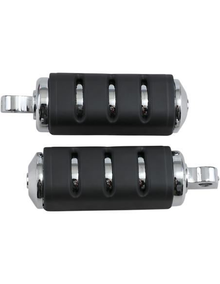 ESTRIBERAS ISO TRIDENT GRANDES CON ANCLAJES MACHO 38 MM