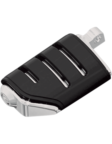 ESTRIBERAS ISO TRIDENT DUALLY CON ANCLAJES MACHO 32 MM CROMADO