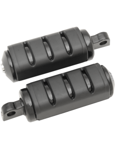 ESTRIBERAS ISO TRIDENT GRANDES CON ANCLAJES MACHO 38 MM NEGRO BR