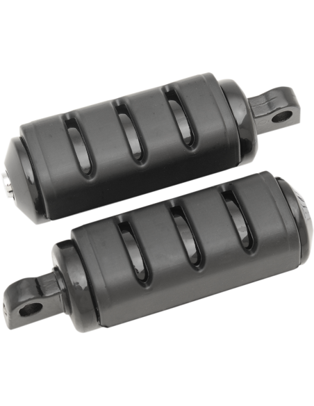 ESTRIBERAS ISO TRIDENT GRANDES CON ANCLAJES MACHO 38 MM NEGRO BR