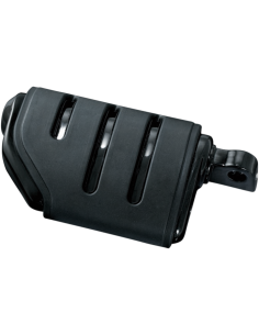 ESTRIBERAS ISO TRIDENT DUALLY CON ANCLAJES MACHO 32 MM NEGRO BR