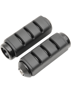 ESTRIBERAS ISO TRIDENT PEQUEÑAS SIN ANCLAJES MACHO 32 MM NEGRO BR