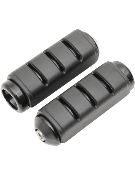 ESTRIBERAS ISO TRIDENT PEQUEÑAS SIN ANCLAJES MACHO 32 MM NEGRO BR