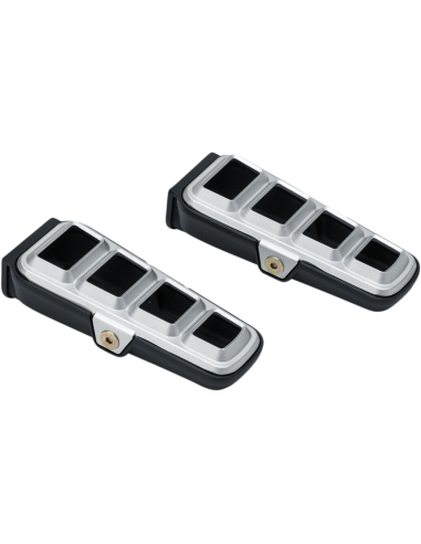 ESTRIBERAS DILLINGER PLATEADO-NEGRO SIN ANCLAJES MACHO ESTRIBERAS DILLINGER PLATEADO-NEGRO SIN ANCLAJES MACHO