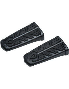 ESTRIBERAS SPEAR NEGRO BRILLANTE