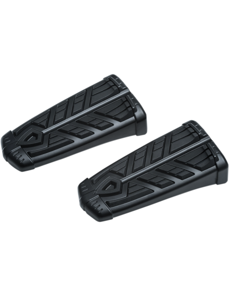 ESTRIBERAS SPEAR NEGRO BRILLANTE