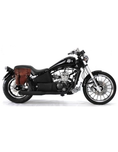 ALFORJA CENTURION MARRÓN DERECHA PARA LEONART DAYTONA