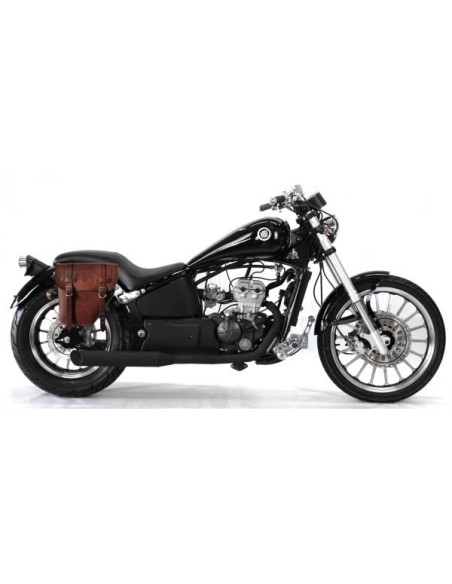 ALFORJA CENTURION MARRÓN DERECHA PARA LEONART DAYTONA