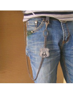 CADENA CINTURON ROUTE 66