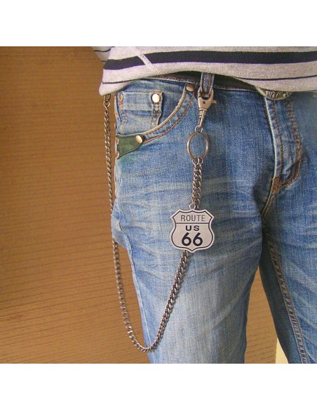 CADENA CINTURON ROUTE 66