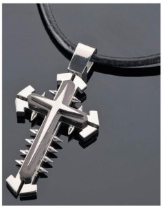 COLLAR ACERO CRUZ COLLAR
