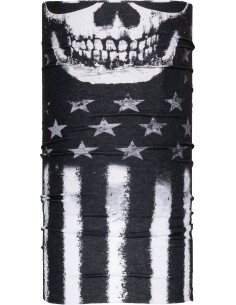 BANDANA CALAVERA AMERICANA NEGRA
