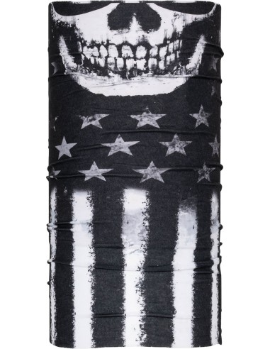 BANDANA CALAVERA AMERICANA NEGRA