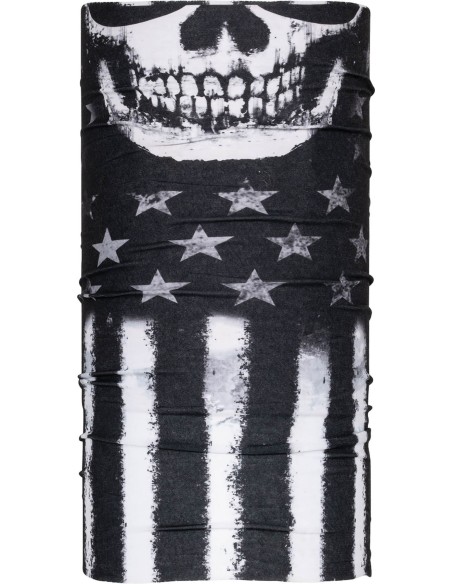 BANDANA CALAVERA AMERICANA NEGRA