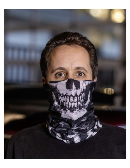 BANDANA CALAVERA AMERICANA NEGRA