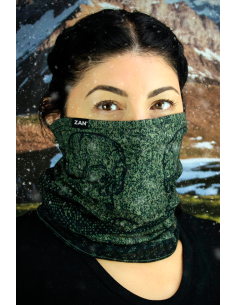 BRAGA CUELLO FORRO POLAR TUBULAR SKULL FAIR ZH para Mascaras y Band...