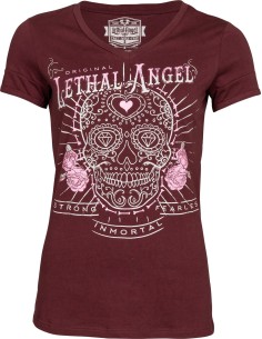CAMISETA CHICA FEARLESS LETHAL ANGEL para Camisetas Chica
