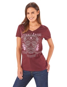 CAMISETA CHICA FEARLESS LETHAL ANGEL para Camisetas Chica