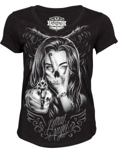 CAMISETA CHICA HAND OF DOOM LETHAL ANGEL para Camisetas Chica