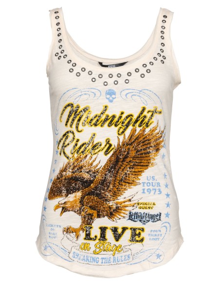 CAMISETA CHICA TIRANTE MIDNIGHT RIDER LETHAL ANGEL