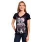 CAMISETA CHICA RATTLE AND ROLL LETHAL ANGEL CAMISETA CHICA RATTLE AND ROLL LETHAL ANGEL