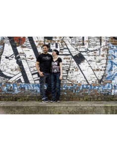 CAMISETA CHICA RATTLE AND ROLL LETHAL ANGEL para Camisetas Chica