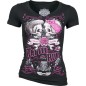 CAMISETA CHICA RATTLE AND ROLL LETHAL ANGEL CAMISETA CHICA RATTLE AND ROLL LETHAL ANGEL