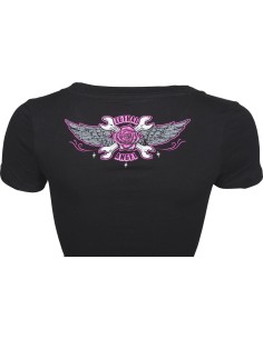 CAMISETA CHICA RATTLE AND ROLL LETHAL ANGEL para Camisetas Chica