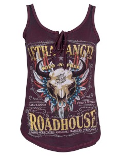 CAMISETA CHICA TIRANTE ROADHOUSE LETHAL ANGEL
