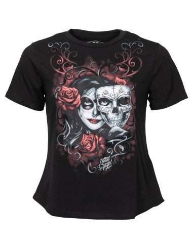 CAMISETA CHICA TWO FACED LETHAL ANGEL CAMISETA CHICA TWO FACED LETHAL ANGEL