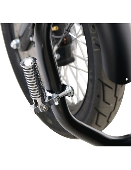 ESTRIBERAS CROMADAS DEFENSA SUNDANCE DE 25 MM A 32 MM