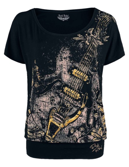 CAMISETA READ MY MIND GUITAR RR para Camisetas Chica