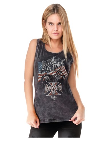 CAMISETA TIRANTE LOUDEST AND FASTES WCC CAMISETA TIRANTE LOUDEST AND FASTES WCC