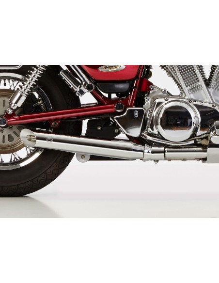 ESCAPE CROMO LINE FALCON HONDA VT 125 para Motos Honda