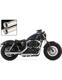 ESCAPE COMP DOUBLE GROOVE SLIP-ON FALCON H.D SPORTSTER XL 883 SUPER...